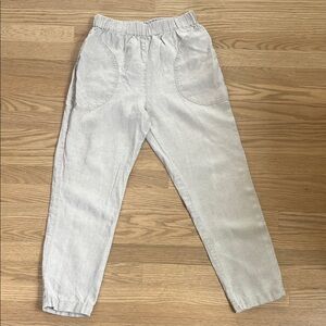 NotPerfectLinen GENOVA tapered linen pants (Small/Medium)